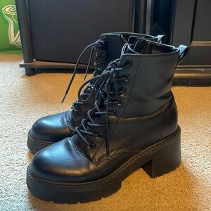 Steve Madden Combat Boots